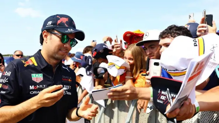Checo Pérez regala meet and greet