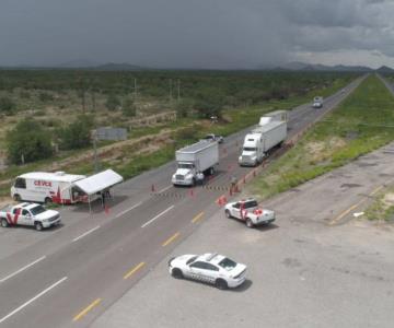 Realizan operativo en carretera México 15; invitan a legalizar chocolates