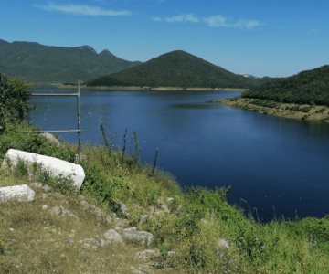 Lluvias de verano favorecen a la Presa Mocúzari