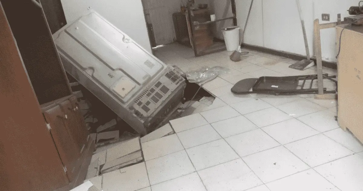 Esto fue lo que provocó que el socavón en el Sahuaro Indeco