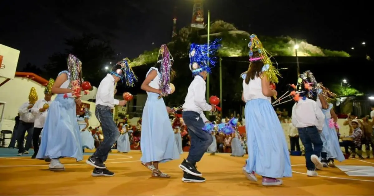 Niños y niñas yaquis inauguran rehabilitación de parque en La Matanza