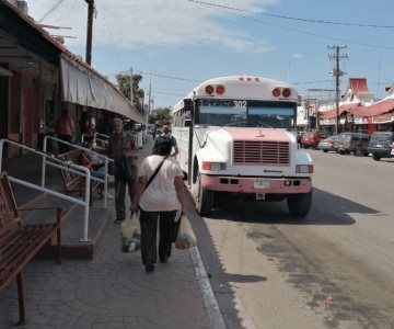 Vigilantes del Transporte en Navojoa piden más camiones