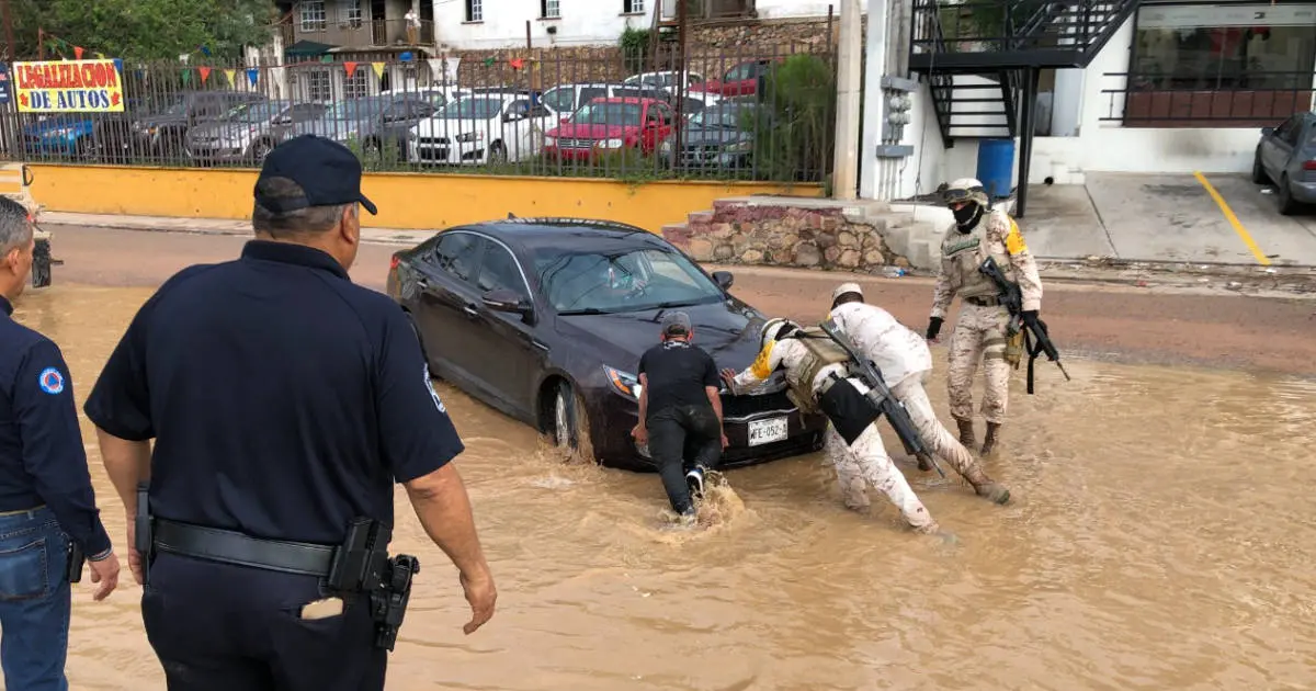 Tormenta en Nogales activó Plan DN-II-E; se reporta saldo blanco
