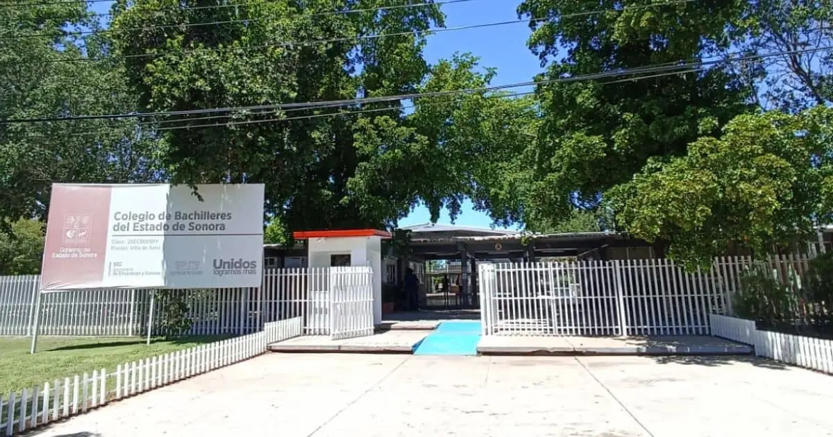 Planteles del Cobach en Sonora listos para regreso a clases presenciales