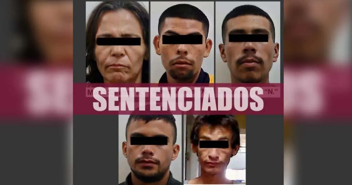 Dan pena de más de 124 años en prisión a 5 secuestradores de Guaymas