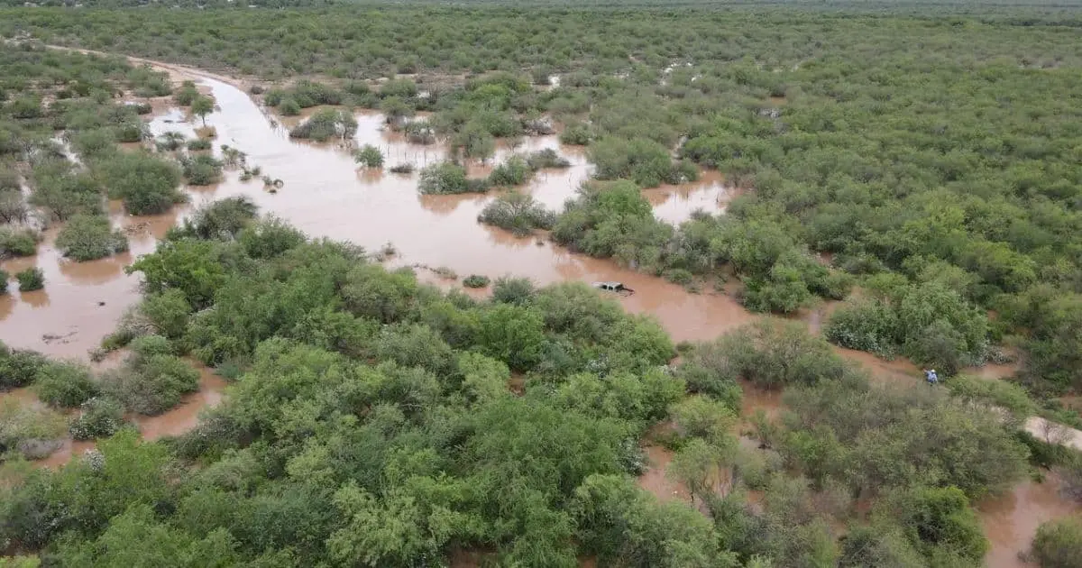 Lluvias dejan incomunicadas a comunidades del Valle de Guaymas