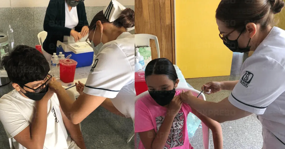 Inicia jornada de segunda dosis para menores de 11 años en Hermosillo