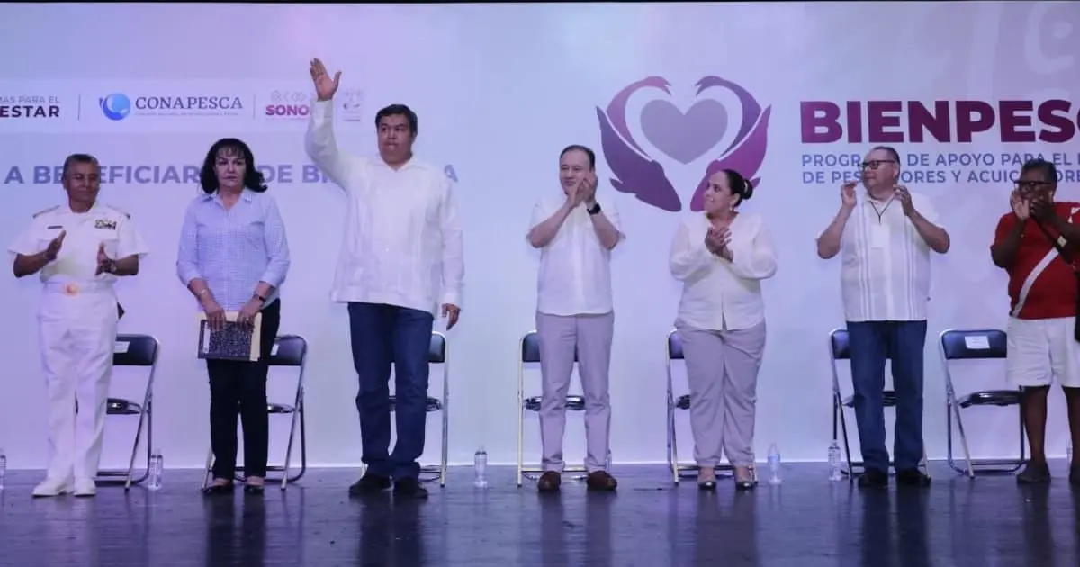 Programa Bienpesca beneficia a 2 mil pescadores de Guaymas