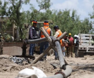 Alistan vuelo con dron de ala fija en trabajos de rescate de mineros