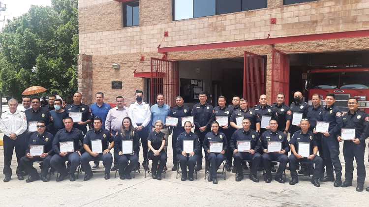 Reconocen labor de Bomberos de Hermosillo en su día