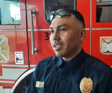 Jesús Verdugo celebra 10 años de trabajo con el premio al Bombero del Año