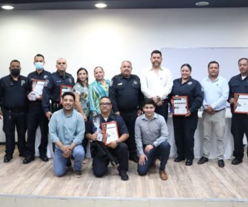 Reconocen al Policía del Mes de julio de Nogales