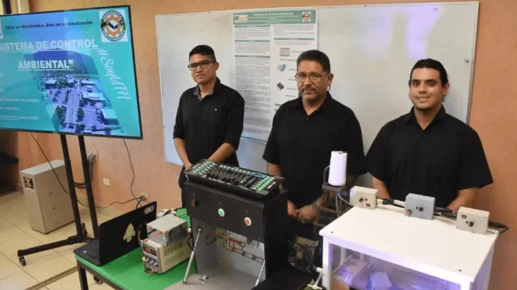 Estudiantes del UTH diseñan prototipo para reutilizar el agua