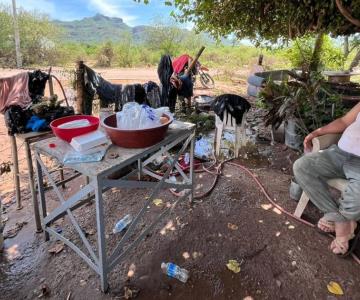 Perdimos todo con la inundación: familia guaymense solicita apoyo