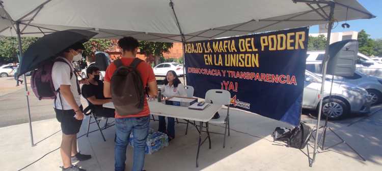 Por más espacios para nuevo ingreso, Staus se manifiesta en la Unison