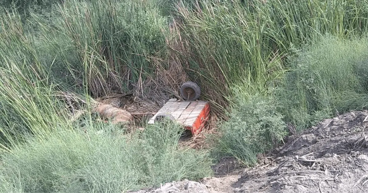 Localizan cuerpo de un hombre sin vida en canal de riego en Huatabampo