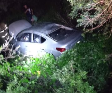 Volcamiento en la carretera Ures-Mazocahui deja un lesionado