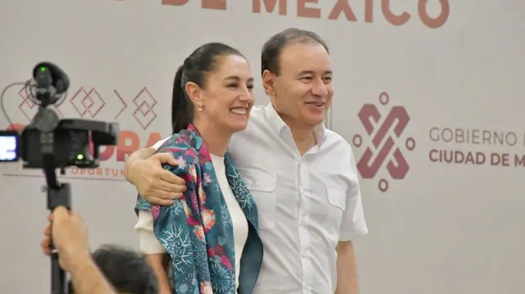 Claudia Sheinbaum mostró su apoyo para que los proyectos del Plan Sonora sigan avanzando. (Especial)