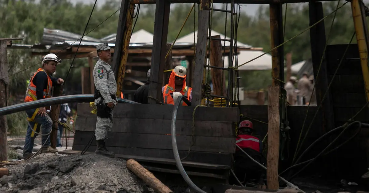 Familias de mineros aceptan la obra de tajo abierto