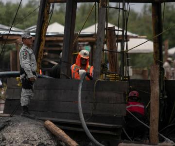 Familias de mineros aceptan la obra de tajo abierto