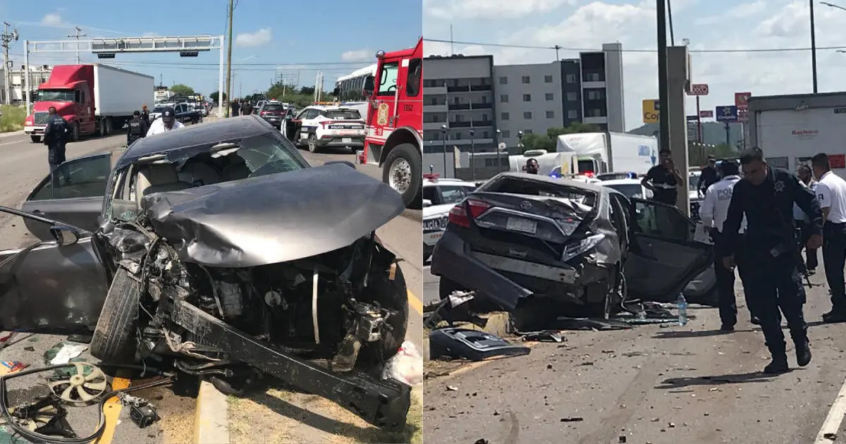 Fuerte accidente sobre el bulevar De los Ganaderos deja dos heridos