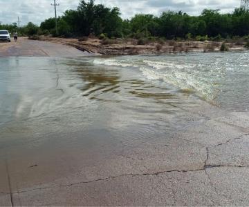 Arroyo de San José de Guaymas vuelve a crecer tras nuevas lluvias