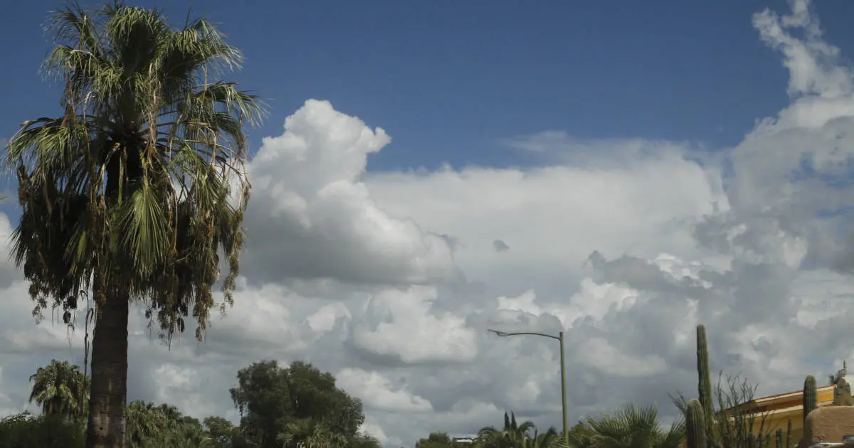 Lluvia podría llegar a Hermosillo esta tarde