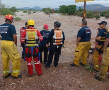 Bomberos de Guaymas han trabajado sin descanso para la ciudadanía