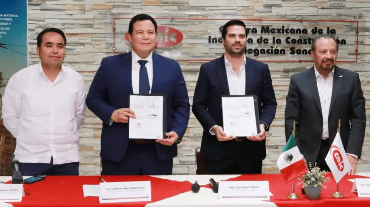 CMIC Sonora instala primer observatorio de la construcción