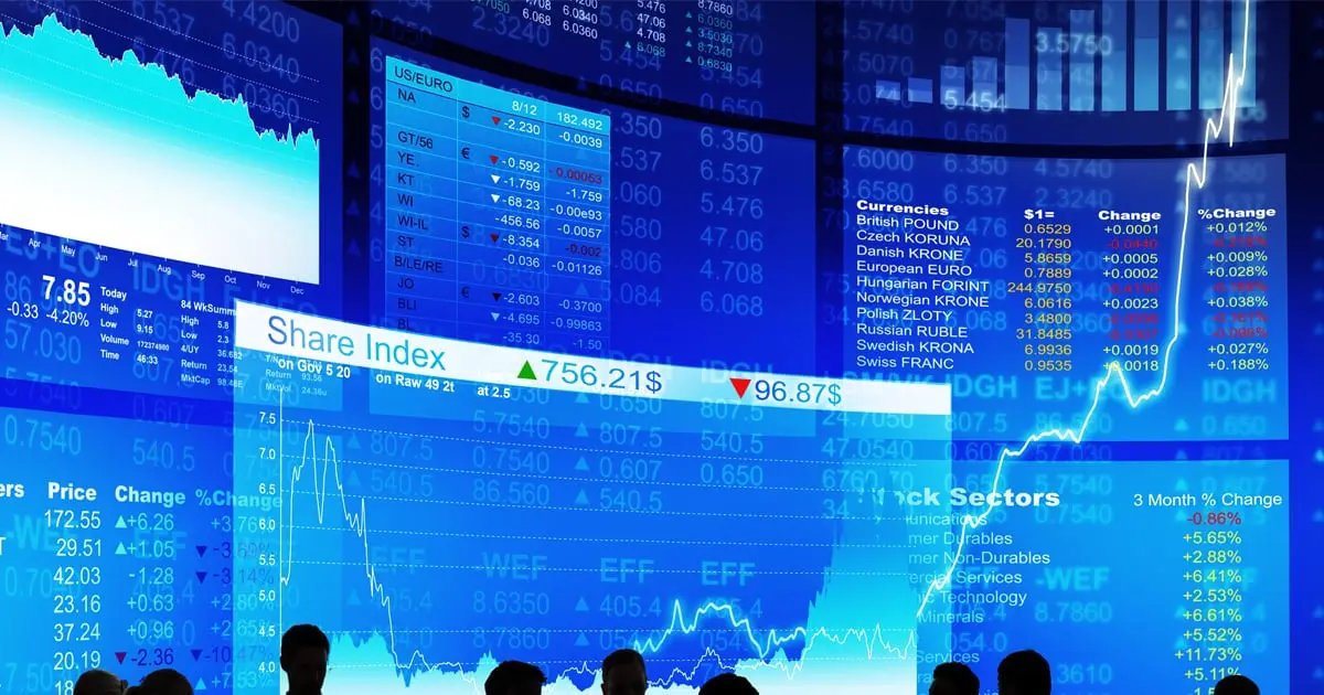 Inicia semana con bajas en los mercados accionarios