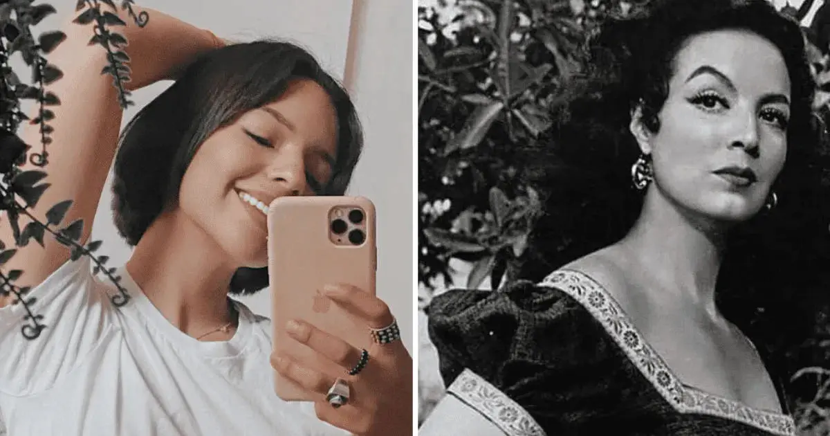 El parecido de Ángela Aguilar con María Félix