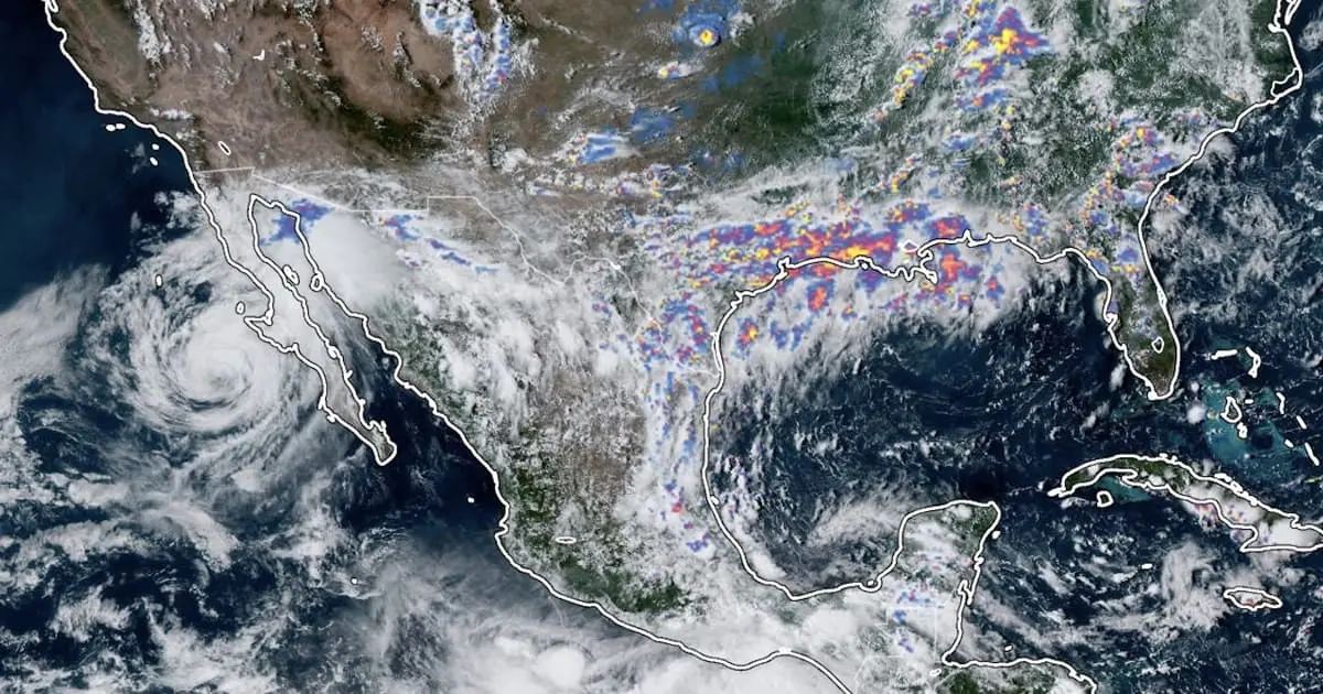 Kay seguirá afectando la costa de Baja California