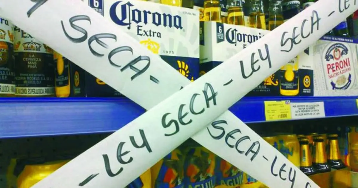 Estas alcaldías tendrán ley seca en fiestas patrias