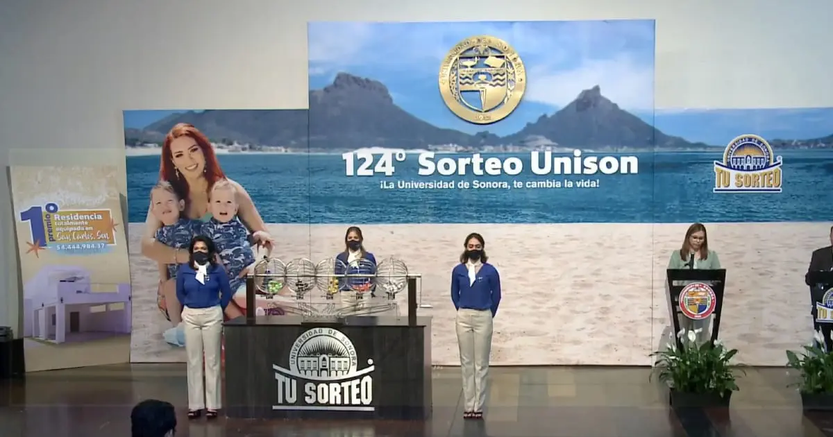 Sorteo 124 de la Unison tiene a su ganador en Hermosillo