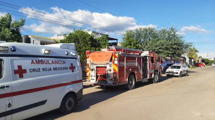 Fuga de gas provoca flamazo en El Sahuaro