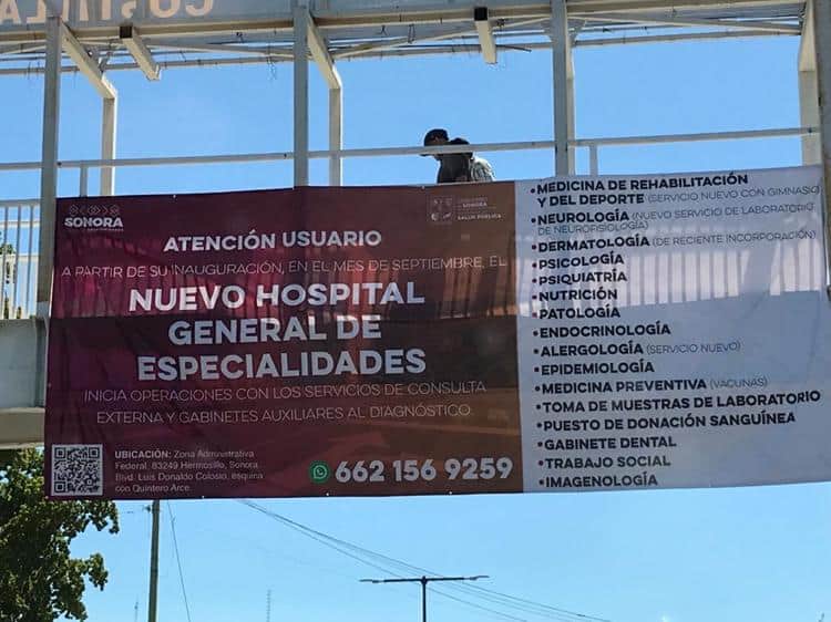 ¿Qué servicios ofrecerá el nuevo Hospital General de Especialidades?