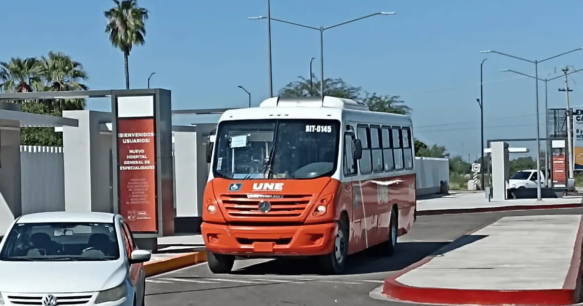 Así opera la nueva ruta de camiones al Hospital General de Especialidades