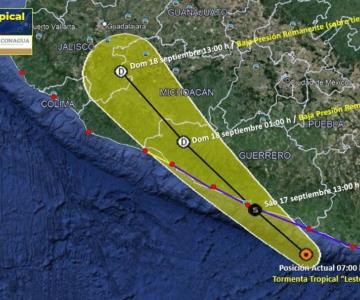 Tormenta tropical Lester tocará tierra en Guerrero