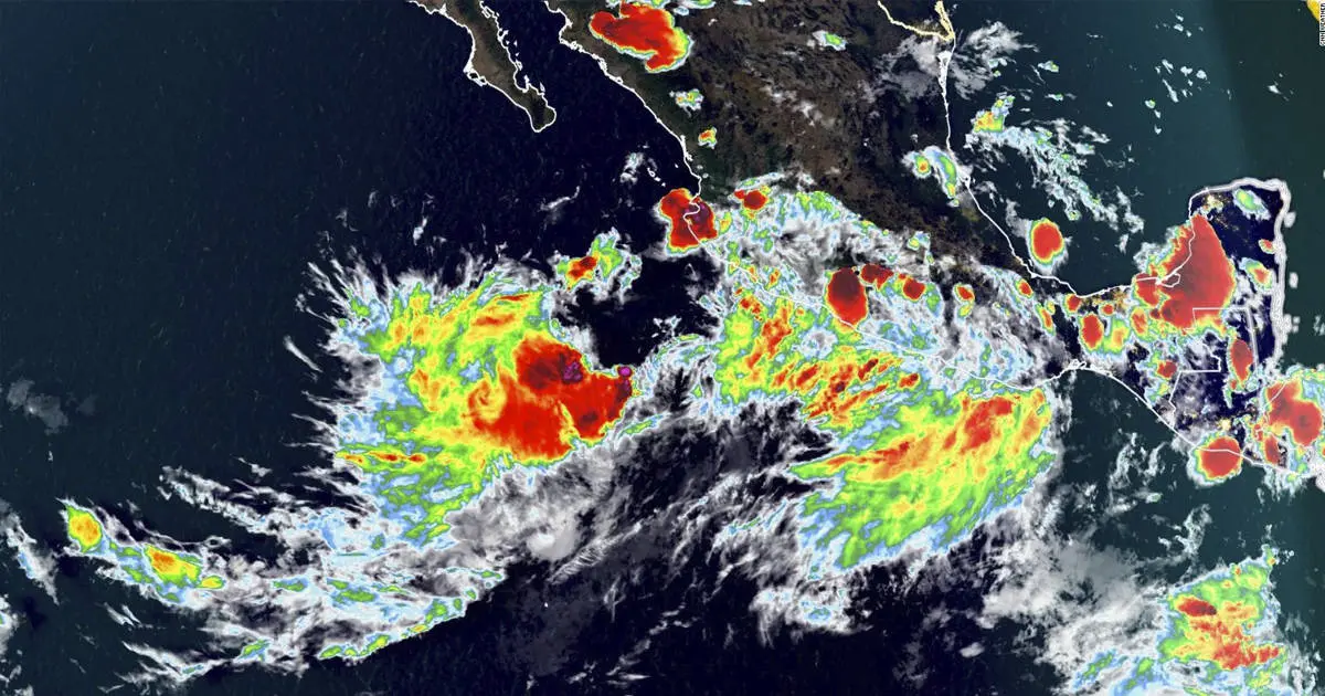 Madeline continuará con lluvias fuertes hasta el miércoles 21 de Septiembre
