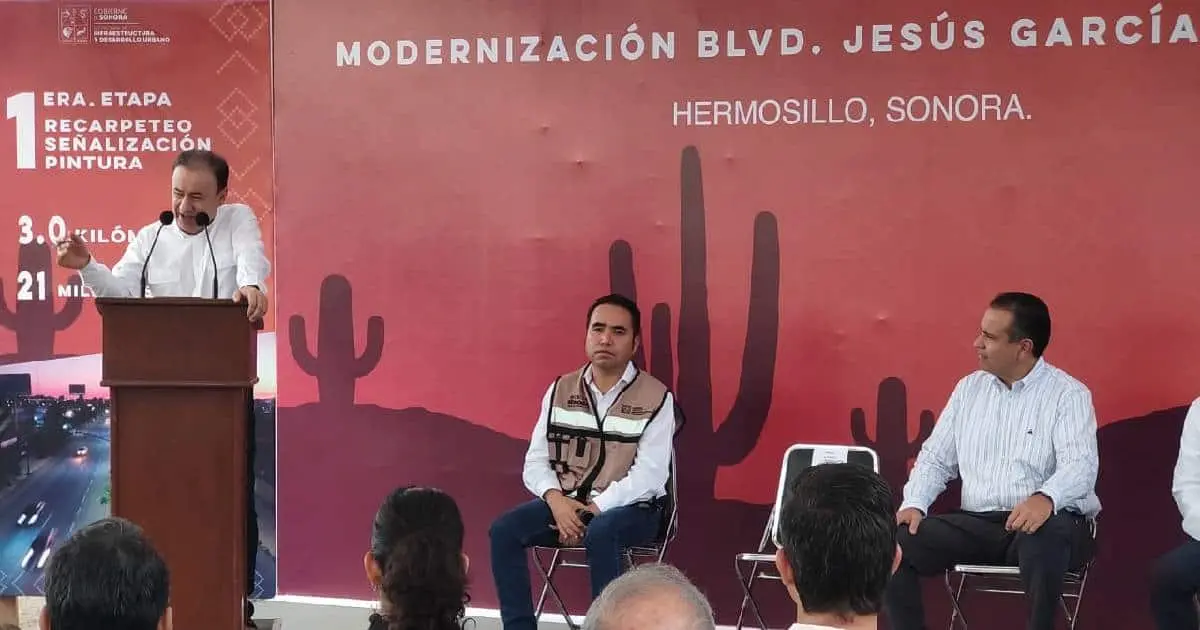 Inician trabajos de modernización del bulevar García Morales