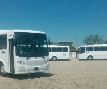 Diez camiones reconstruidos van en camino a Navojoa