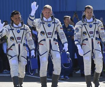 Despega el primer astronauta salvadoreño hacia el espacio