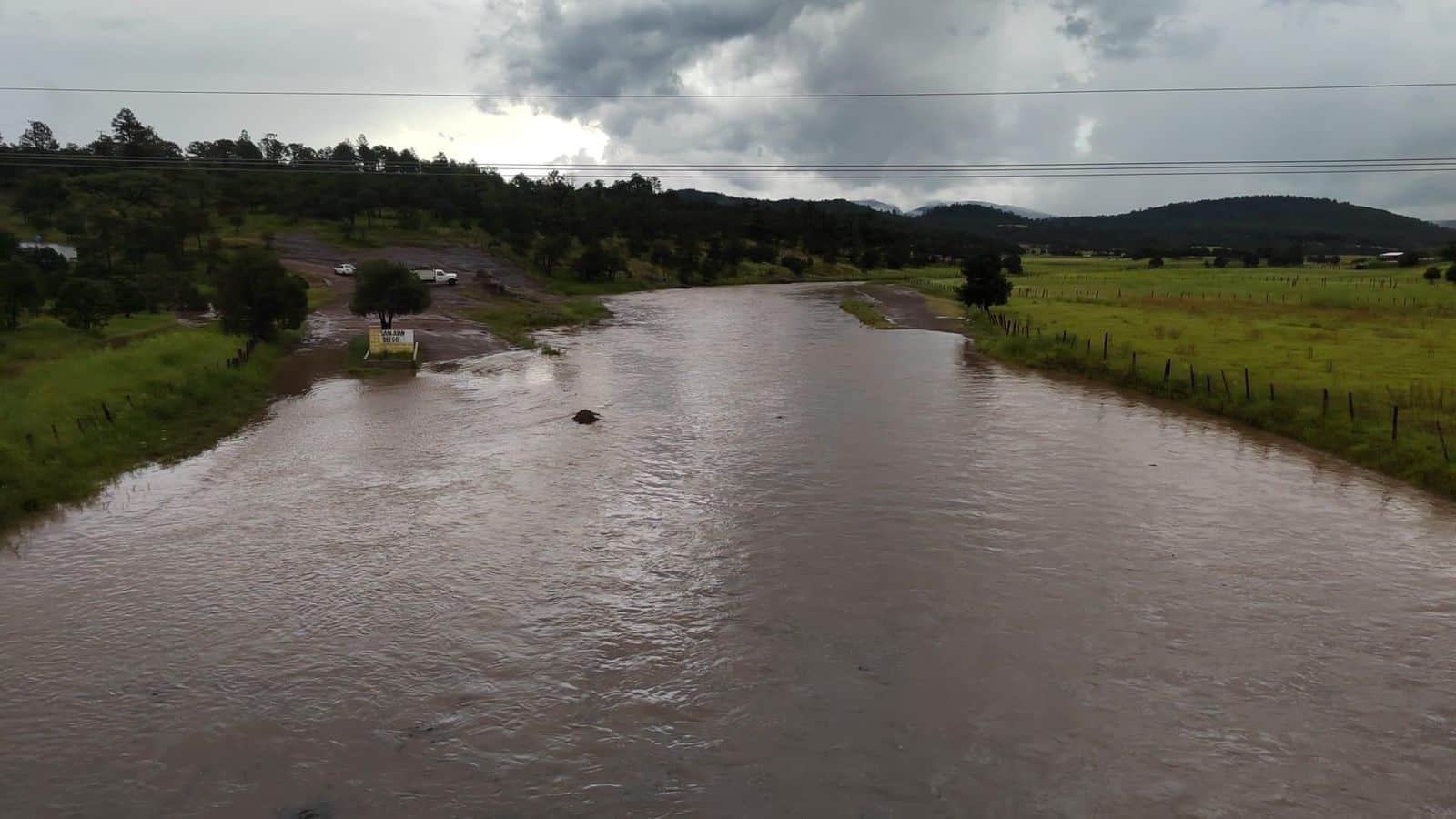 Inundaciones y zonas incomunicadas dejaron lluvias en Yécora