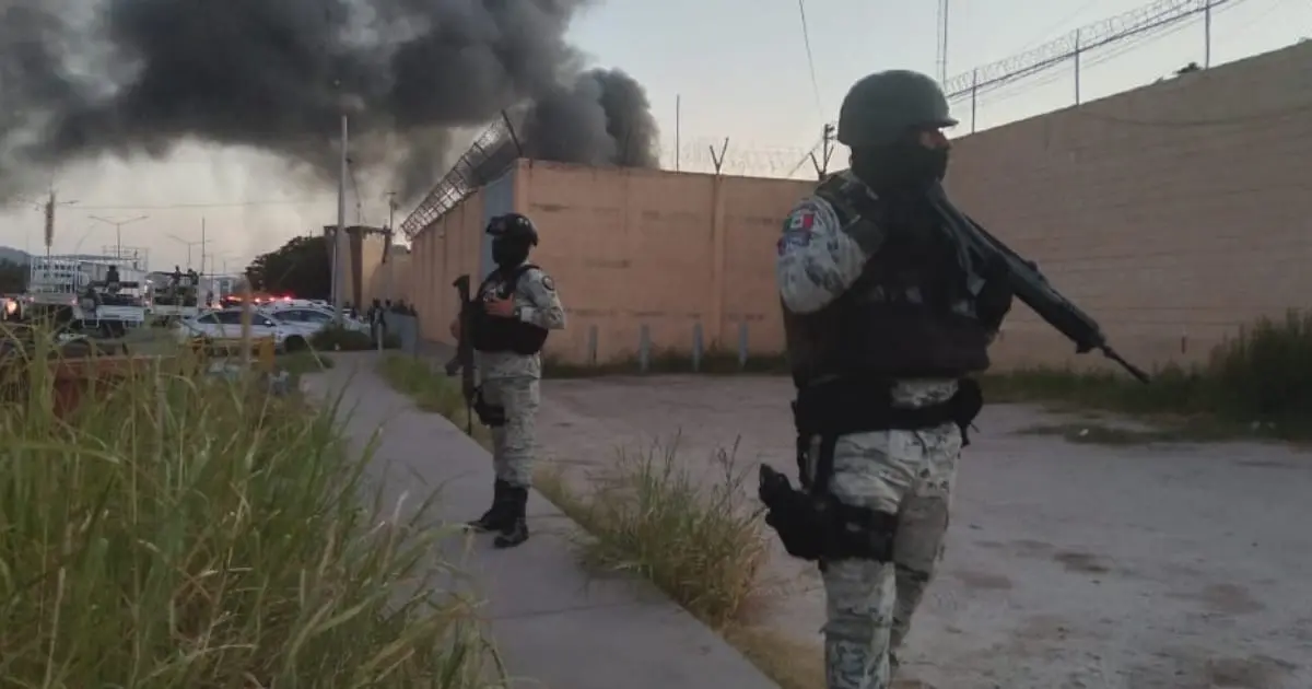 Cereso 1 sufre incendio; investigan causa del fuego