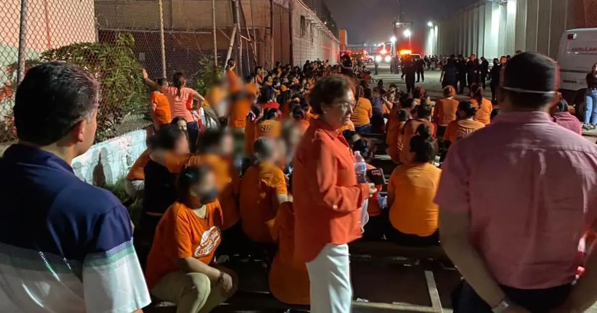Todos se encuentran bien: Dolores Del Río tras incendio en el Cereso 1