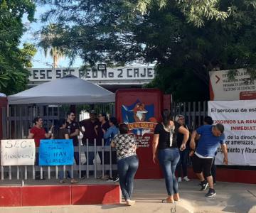 Por malos tratos, piden la salida de directora de la Secundaria 2 Cajeme