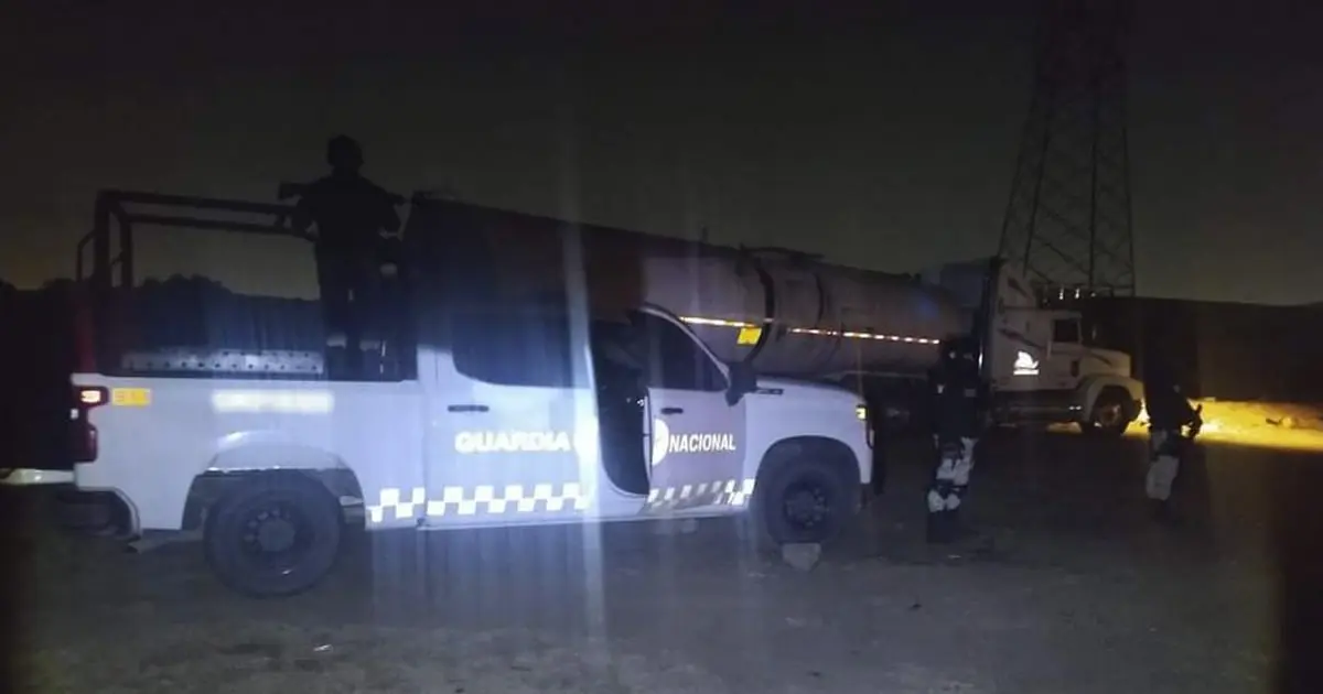 Recupera GN tractocamión robado con 30 mil litros de combustible