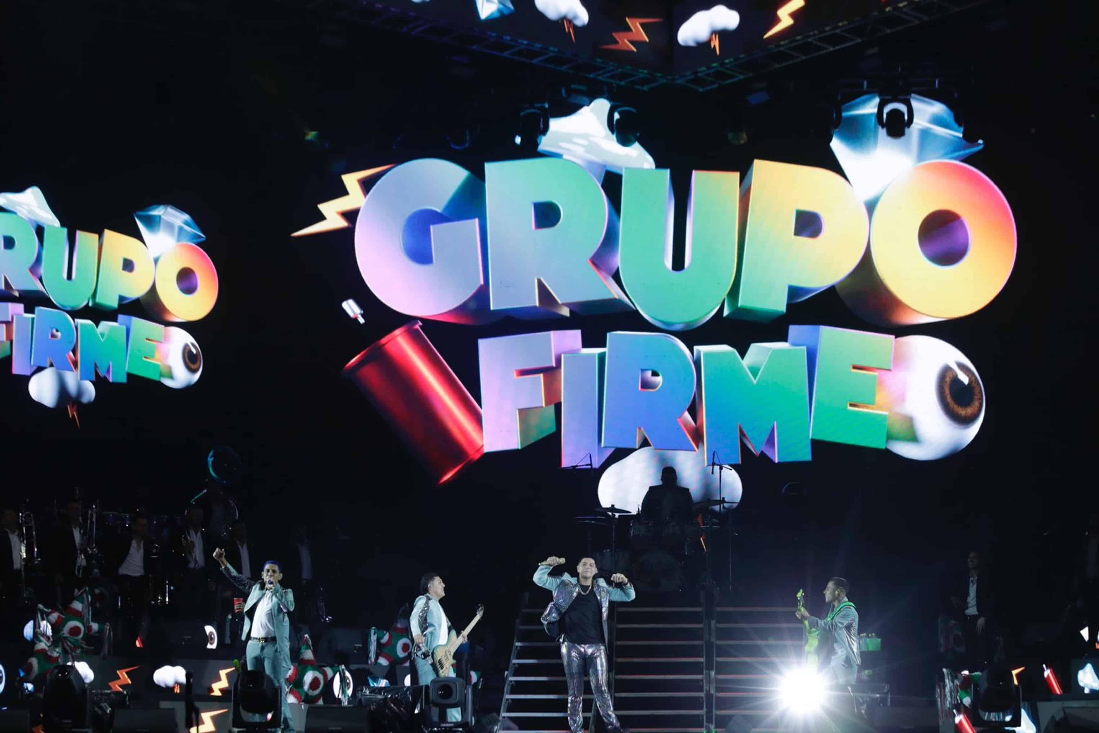 Así fue el concierto de Grupo Firme en el Zócalo de la CDMX