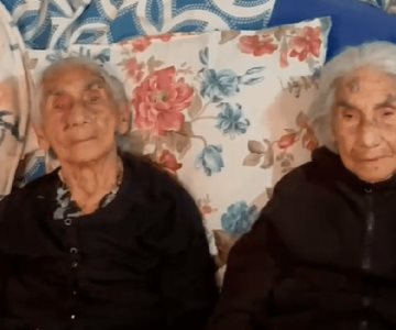 Gemelas Trillas, originarias de Guaymas, celebran un siglo de vida