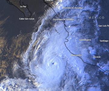 Huracán Orlene pasó a categoría 2; próximo a ser categoría 3